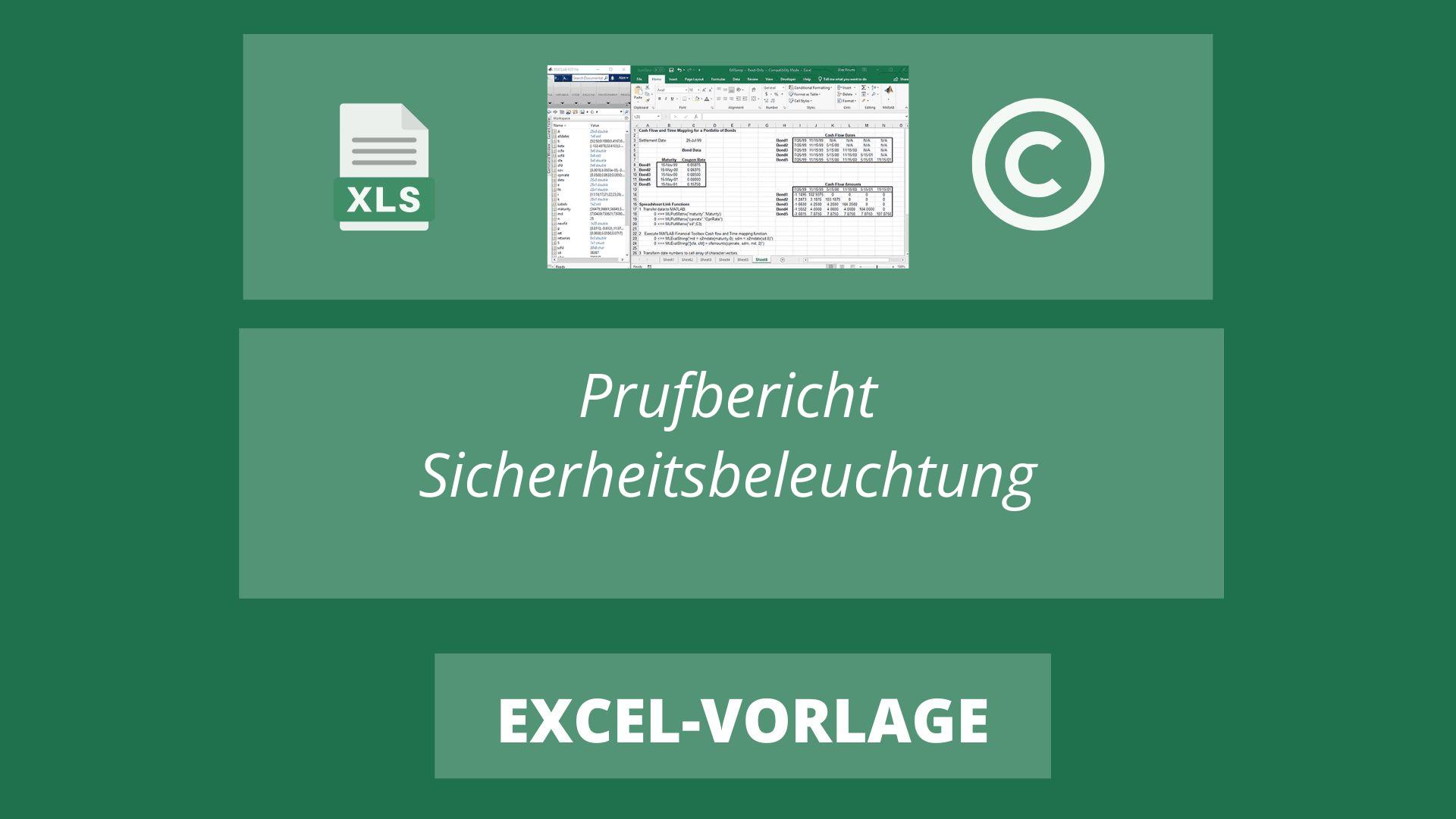 Prüfbericht Sicherheitsbeleuchtung